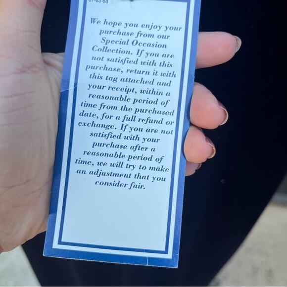 Vtg 90s Stretch Velvet Glittery Whimsigoth Fairy Regency Maxi Dress 9/10 NWT - Picture 9 of 9